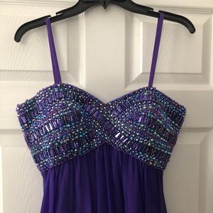 Purple Prom Dress